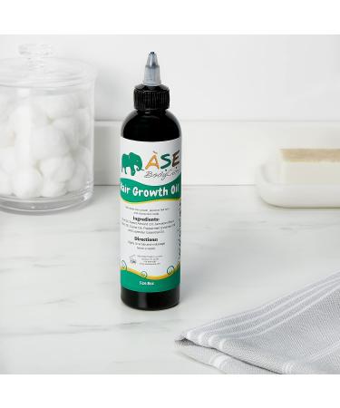 ASE BodyCare Hair Growth Oil 8oz - Natural Essential Oils for Hair Growth - Buy Online on GoSupps.com