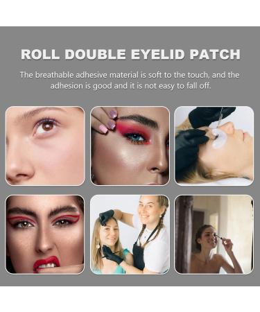 DOITOOL 30 Sheets Double Sided Double Eyelid Sticker Eyelid Lifter Strip Double Eyelid Makeup Kit Double Eyelid Cream Clear Stickers Woman Double Eyelid Sticker Fiber Strip Tape Eyes White - Buy Online on GoSupps.com
