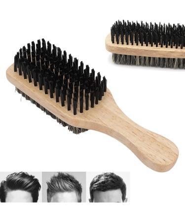 Double Sided Beard Brush Men's Beard Brush Beard Comb Beard Grooming Kit Beard Care Tools with Wooden Handle for Birthday Gifts for Mustache Cleaning - Buy Online on GoSupps.com