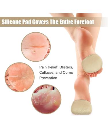Confifill Metatarsal Pads - Forefoot Cushions for Metatarsalgia Relief - Size L (W 8-10, M 9-11) - Buy Online on GoSupps.com