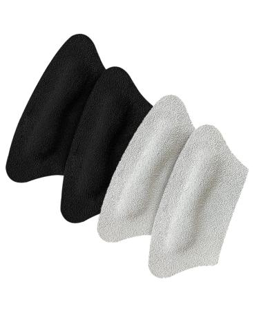 minkissy 2 Pairs Leather Heel Sticker Cushion for Heels Heel Inserts for Women for Loose Shoes Shoe Heel Inserts Heel Stickers Shoe Pads High Heel Comfort Pads High Heel Inserts Heel Grips Assorted Color 12x5.7cm