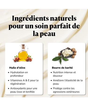 Active Luxe Premium Body Butter Beurre Corporel l huile de coco beurre de karit & huile d amande Parfum orange et vanille Soin du corps pour peau s che 200 ml - Buy Online on GoSupps.com