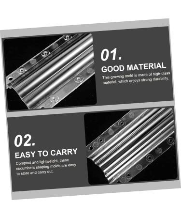 Milisten Horticulture 3pcs Vegetable Shaping Mold Strawberry Garden Tools Cucumber Molds As Shown 20x6cm - Buy Online on GoSupps.com