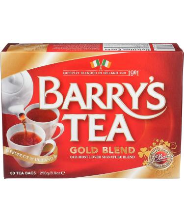 Barrys Gold Blend Tea Bags 80 Count 8.8 Ounce (Pack of 6)