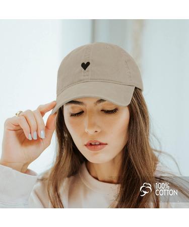 Atticus Poetry Embroidered Brushed Cotton Baseball Hat - Unisex Beige | Adjustable One Size - Buy Online on GoSupps.com