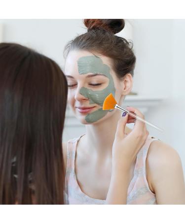 Prasacco 20-Piece Fan Brushes Set - Soft Facial Mask & Makeup Applicator Brush for Women & Girls - Perfect for Mud & Cream Masks - Buy Online on GoSupps.com