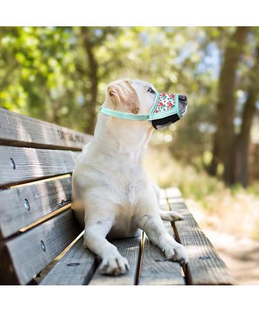 Buy Heele Dog Muzzle - Soft Nylon Breathable Mesh Muzzle for Dogs | International Shipping Available - Buy Online on GoSupps.com