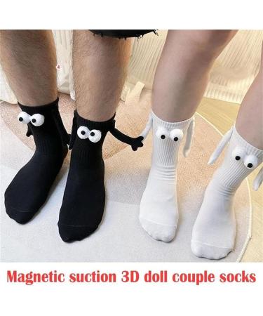 YZTQ Funny Magnetic Suction 3D Doll Couple Socks - Unique Wedding Gifts for Couples - Buy Online on GoSupps.com