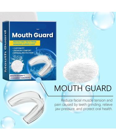 Night Teeth Protection Kit Anti-Grinding Mouthguard for Oral Care Comfortable Silicone Design(1PC) - Buy Online on GoSupps.com