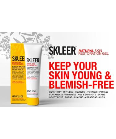 Natural Skin Restoration Gel - All Skin Types - Improve Your Skin's Appearance - 2.5 Ounce - International Shipping Available - Buy Online on GoSupps.com