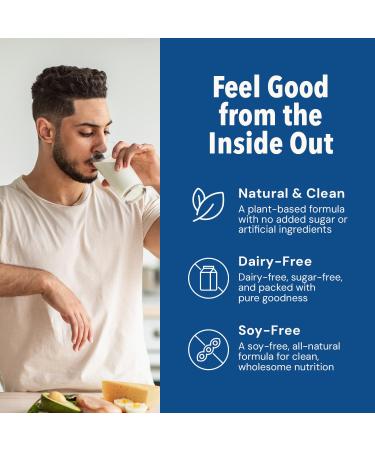 AMAXI Plantium Total Nutrition Premium All-in-One Meal Replacement Shake Plant-Based Protein Powder with Vitamins Minerals & Probiotics 22g Protein per Serving Vanilla - Buy Online on GoSupps.com