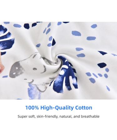 Chilsuessy Baby Sleeping Bag with Feet 1.5 Tog 100% Cotton - Zebra Lion Design | 2-3 Years - Buy Online on GoSupps.com