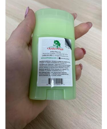 ARTHRI-PLUS Natural Pain Relief Duo (Stick Spray)- Long Lasting Topical Pain Reliever - Backache Headache Arthritis Muscle and Joint Relief - Buy Online on GoSupps.com