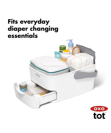 OXO Tot Diaper Caddy with Changing Mat - Convenient Storage Solution for Baby Essentials - Buy Online on GoSupps.com