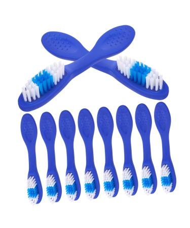 Solustre 10st prison toothbrush little toothbrush toothbrush in prison travel toothbrush toothbrush prison toothbrush with a short handle short grip cleaning brush travel
