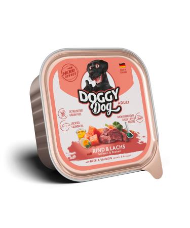 Doggy Dog - Paté - 10 x 150 g - Beef and Salmon