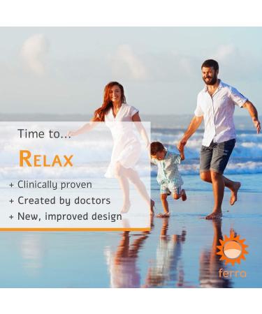 Ferra Motion Sickness Wristbands - Natural Acupressure Bands for Sea Sickness Morning Sickness & Nausea Relief | 2 Pairs for Vacation & Cruise Essentials - Buy Online on GoSupps.com
