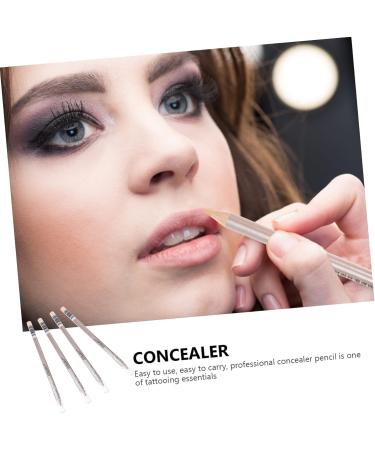 Gogogmee 4pcs Concealer Pen Cover up Makeup Concealer Eye Circle Highlighter Stick Eraser Concealer Wooden 1 g (Pack of 1) Assorted Color - Buy Online on GoSupps.com