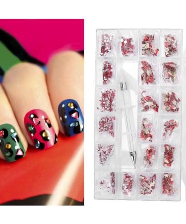 600+2500pcs Nail Art Decoration Set | DIY Nail Art Picker & Dotting Pens - International Shipping - Buy Online on GoSupps.com