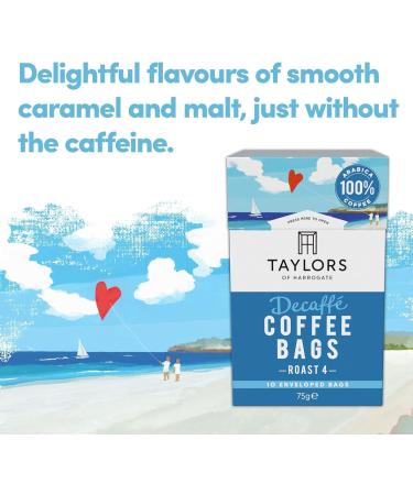 Taylors of Harrogate Decaffee Coffee Bags - Buy Online on GoSupps.com