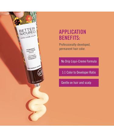 Permanent 6WB Dark Warm Beige Blonde Hair Color Dye - Vegan Naturally-Derived 100% Gray Coverage | Lasts Up to 8 Weeks - Buy Online on GoSupps.com