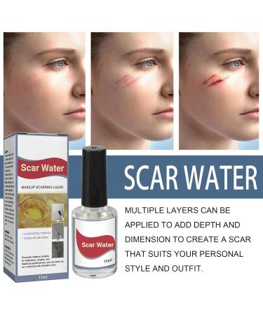  EIMSOAH Scars Make Up Liquid 15ml x 2 Scary Scary Scar Water Special Effects for Halloween Costume Parties Theater - Buy Online on GoSupps.com