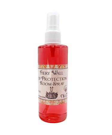 Fiery Wall of Protection Room Spray - Powerful Spiritual Barrier Purification Negativity Barrier Ritual Spells - Handmade with Essential Oils & Herbs- Wicca Pagan Hoodoo Magick Manifestation