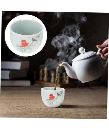 Alipis Ceramic Teacup Retro Decor Porcelain Kung Fu Tea Cup Retro Style Tea Cup Fridge Magnet Home Field As Shown 7.5X7.5X6CM - Buy Online on GoSupps.com