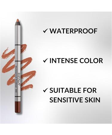 IMPALA Waterproof Cream Pencil - Creamy Bronze 315 for Defined Contour or Smoked Effect - Long-Lasting, Water-Resistant Brown Pencil - Buy Online on GoSupps.com