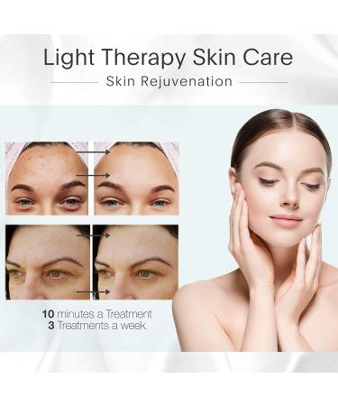 7 Color LED Face Mask Light Therapy for Skin Rejuvenation - Home Skin Care Mask for Face and Neck - Buy Online on GoSupps.com