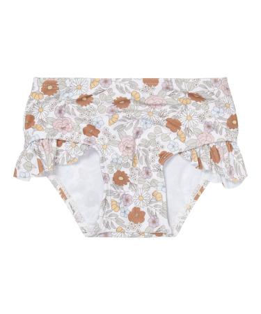 Little Dutch CL33403901 Swim shorts with flounces/ruffles with UV protection (UPF 50+) - Vintage Little Flowers (size 98/104)