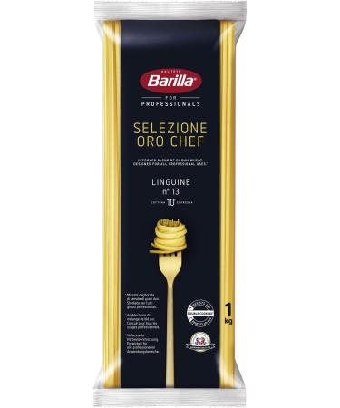 Barilla Barilla Selezione Oro Chef Linguine n. 13 Lot de 3 paquets de 3 bo tes de 1 kg