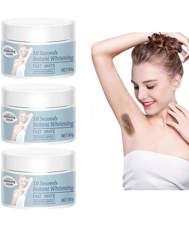 10 Seconds Whitening Cream Underarm Armpit Whitening Cream natural underarm whitening cream armpit lightening brightening. (3PCS) - Buy Online on GoSupps.com