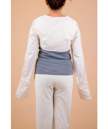 Shop Allergy-Free Organic Cotton Bolero Shrug for Eczema & Psoriasis - XX-Large Natural | Cottonique - Buy Online on GoSupps.com