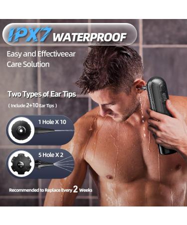 Buy Electric Ear Wax Removal Kit - Water Powered Ear Cleaner with 4 Pressure Modes 12 Tips Safe & Effective Ear Cleaning Tool - International Shipping Available - Buy Online on GoSupps.com