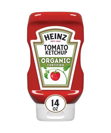 Heinz Organic Tomato Ketchup (14 oz Bottle) Ketchup 14 Ounce (Pack of 1)