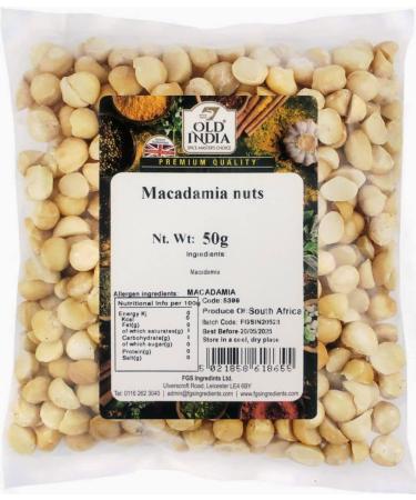 Old India Macadamia Nuts 50g