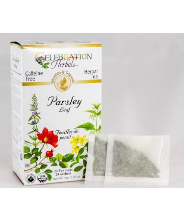 Celebration Herbals Parsley Leaf Tea Bags - 24 Count - Buy Online on GoSupps.com