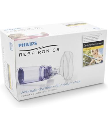 Philips Respironics OptiChamber Diamond with LiteTouch mask - Small - Buy Online on GoSupps.com