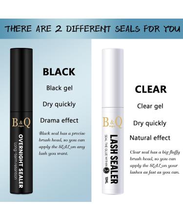 Lash Seal 10ml - Long-Lasting Overnight Lash Sealer for Eyelash Extensions | B&Qaugen Lash Sealant for Cluster Coating - Buy Online on GoSupps.com