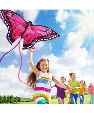 TOY Life Butterfly Kite for Kids - Easy-to-Fly Large Beach Kite for Ages 4-12 | Ideal Gift for Outdoor Fun - Buy Online on GoSupps.com