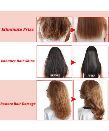 Hair Treatment Serum | Nourishing Hair Vitamin Oil Capsules | No Rinse Conditioner for Smooth Shiny Hair Repair - Buy Online on GoSupps.com