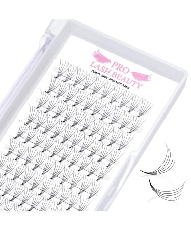 Premade Fans Eyelash Extensions 5D-C-0.10-10 Premade Volume Lash Extensions Pointed Base Fans 0.10 Premade Volume Fans C D Curl(5D-C-0.10 10 mm) 10 mm 5D-C-0.10 - Buy Online on GoSupps.com