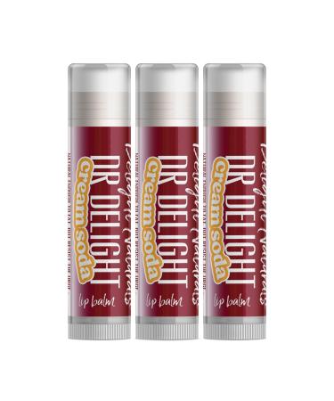 Dr Delight Cream Soda Lip Balm - Set of Three