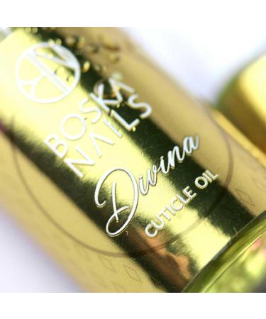  Boska Nails Divina Cuticle Oil - Luxurious Care for Perfect Nails - 10ml - Almond Oil - Avocado Oil - Jojoba Oil - Vitamins for Nails - Buy Online on GoSupps.com