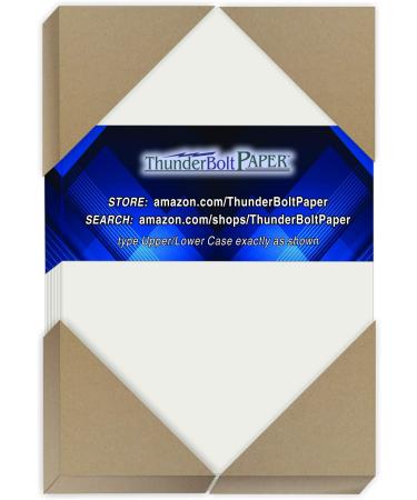 150 Natural Parchment 60# Text (=24# Bond) Paper Sheets - 8.5 X 14 inc –  ThunderBolt Paper