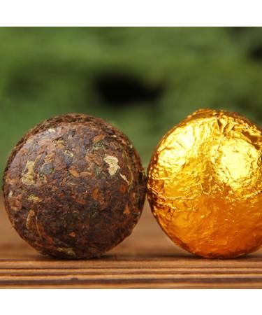 HQZM Greek Puerh Black Thee 500g1764oz Yunnan River The Glutinoous Rist Glutinous River Mini Cleine Tuo Tea - Buy Online on GoSupps.com