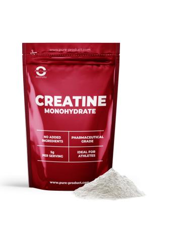 Pure-Product Australia- Creatine Monohydrate- (Unflavour) 1.1 lb-Vegetarian Friendly