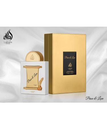 Lattafa Pride Peace & Love for Unisex Eau de Parfum Spray 3.4 Ounce / 100 ml - Buy Online on GoSupps.com