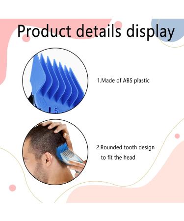 NPQ Hair Clipper Guards Combs 10Pcs Replacement Limit Comb Set - Ideal for Salons and Home Use - Buy Online on GoSupps.com